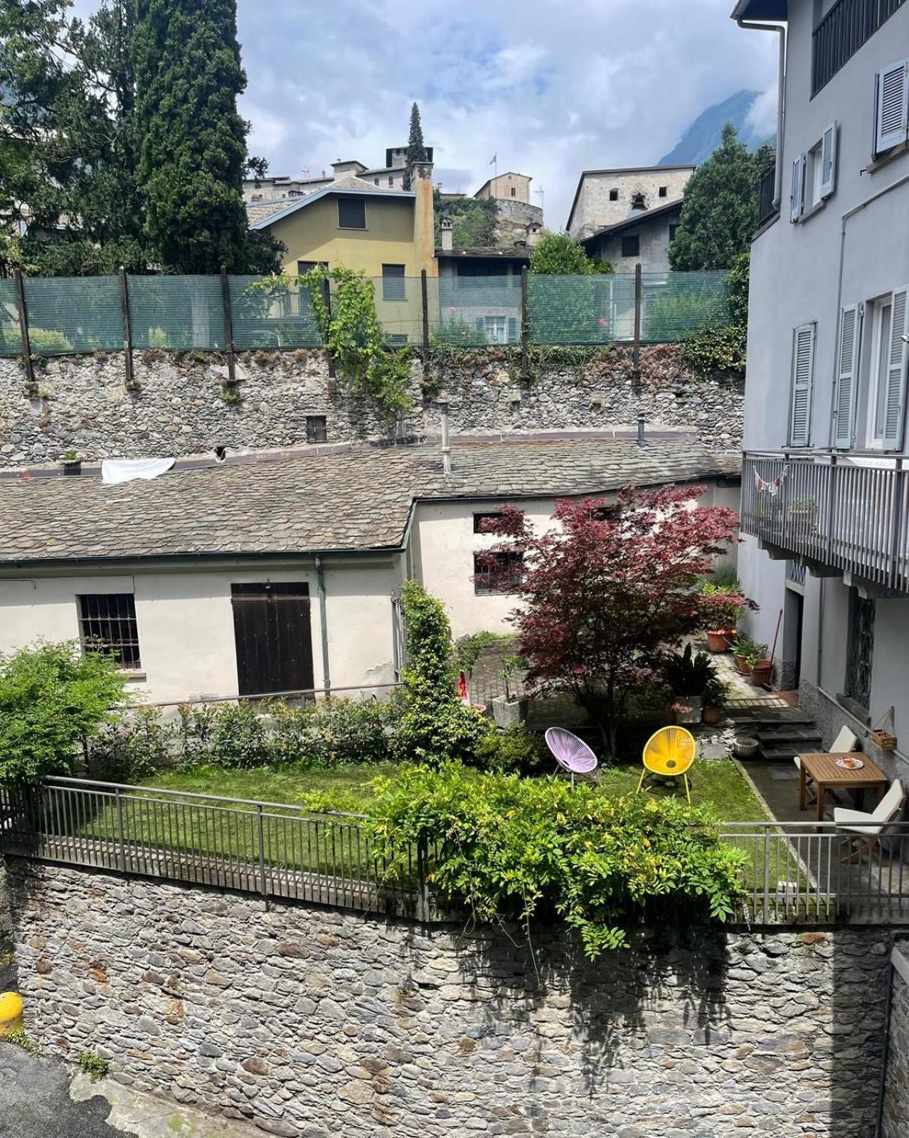 Casa Parravicini Leilighet Sondrio Eksteriør bilde